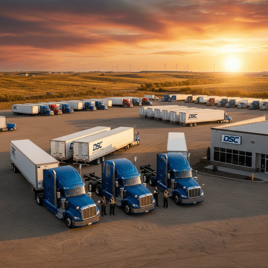 Diversified Safety & Compliance fleet yard, Lincoln, Nebraska